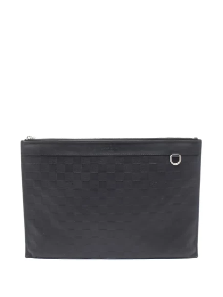 Мужская клатч-сумка Louis Vuitton Pre-Owned Infini, черная