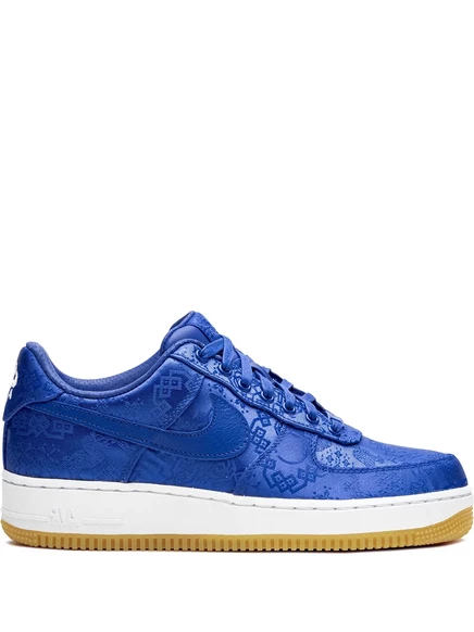Унисекс кроссовки Nike x CLOT Air Force 1 PRM, синие