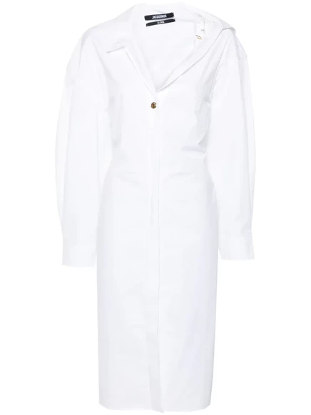 Женское платье Jacquemus La Robe Chemise, белое