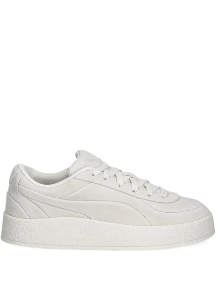 Кроссовки на высокой платформе PUMA CA Lux white