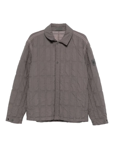Стеганая куртка Stone Island grey
