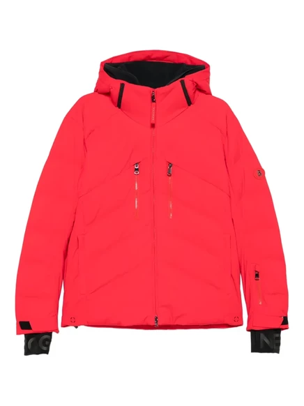 Мужская лыжная куртка Bogner Jervis-D с капюшоном, красная
