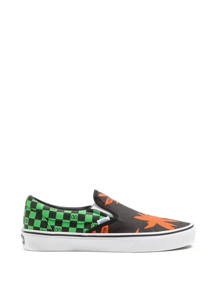 Мужские кеды Valentino Garavani x Vans с принтом, черные