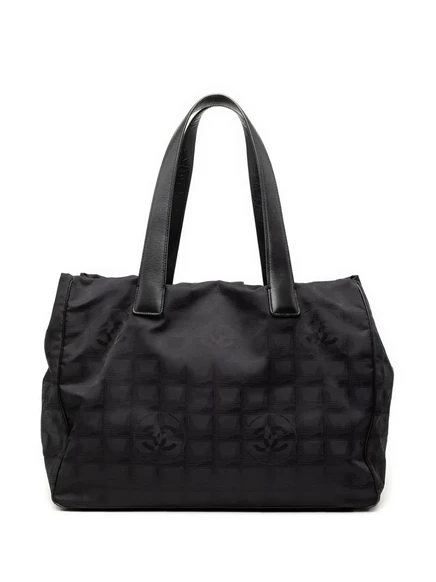 Женская сумка CHANEL Pre-Owned New Travel Line, черная