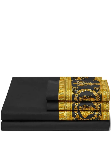 Постельное белье Versace I Love Baroque Full/Queen, черное