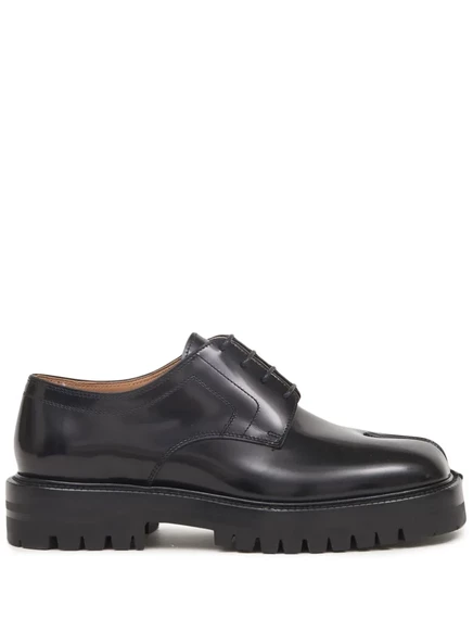 Женские туфли Maison Margiela Tabi дерби, черные