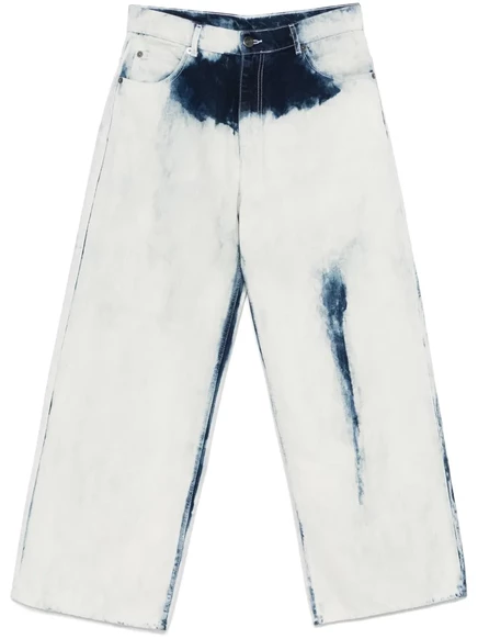 Мужские широкие джинсы Charles Jeffrey Loverboy, белые