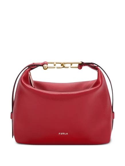Сумка через плечо с текстурированными ремешками Furla