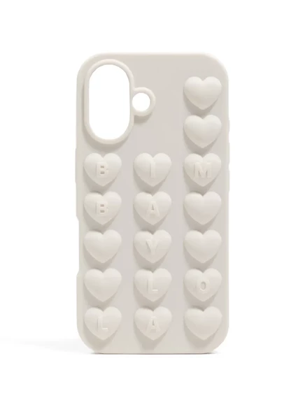 Чехол Bimba y Lola для iPhone 16, белый