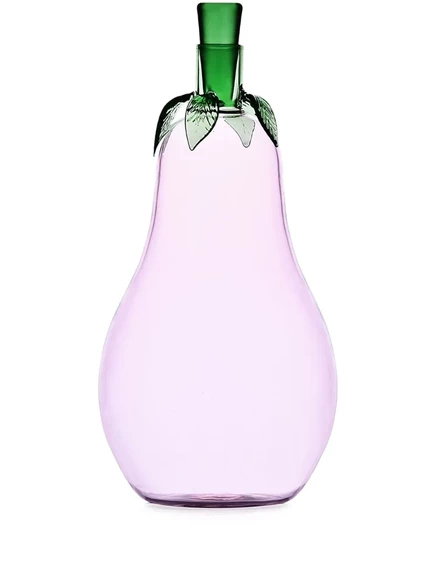 Бутылка Ichendorf Milano из стекла 11 см × 21,5 см, розовая