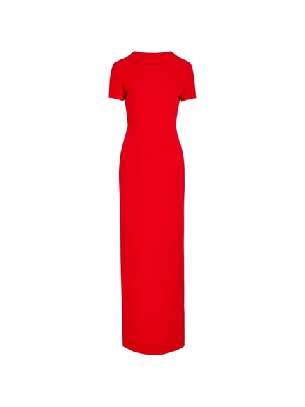 Женское вечернее макси-платье Roland Mouret, красное