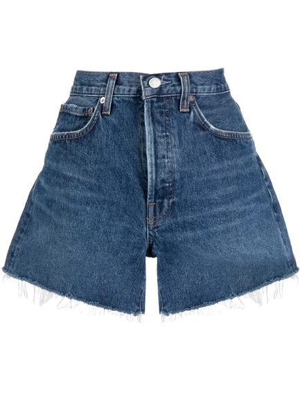 Женские джинсовые шорты AGOLDE Parker, синие