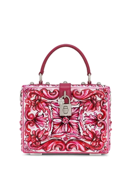 Женская сумка Dolce & Gabbana Dolce Box, розовая