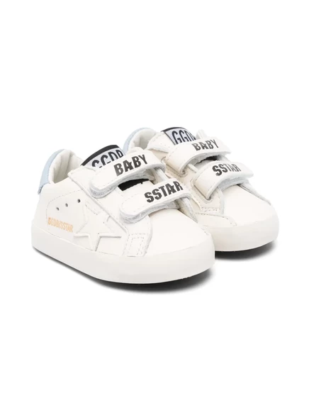 Кроссовки для малышей Golden Goose Kids Baby School, белые