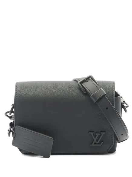 Мужская плечевая сумка Louis Vuitton Fastline, черная
