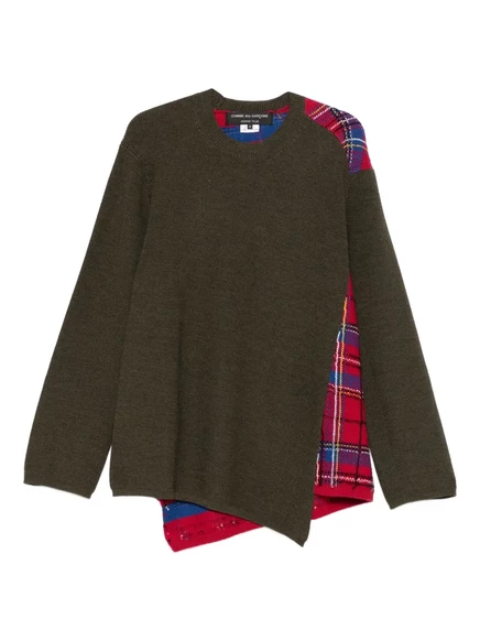 Мужской свитер Comme des Garçons Homme Plus, оливковый