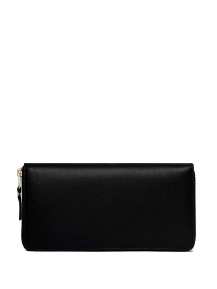 Кошелек Comme Des Garons Wallet на молнии, кожаный