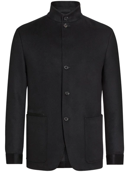 Мужской пиджак Zegna Il Conte, кашемир, черный
