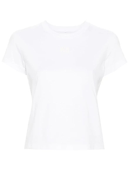 Женская футболка Alexander Wang с логотипом, белая