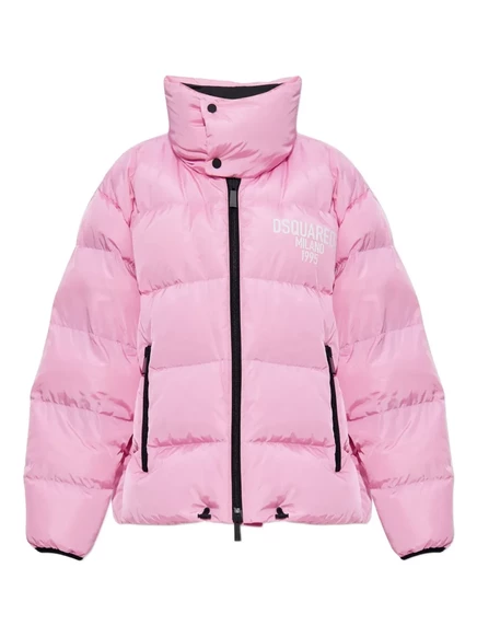 Женская пуховая куртка DSquared2 Dean, розовая