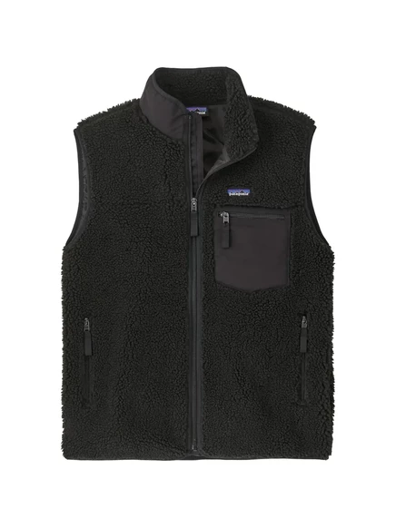 Женский флисовый жилет Patagonia Classic Retro-X, черный
