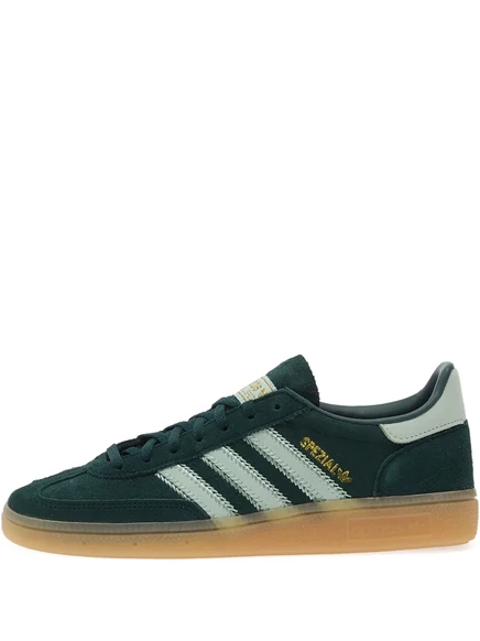 Женские низкие кроссовки Adidas Handball Spezial, зеленые
