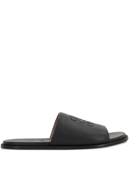 Мужские сланцы Loewe Anagram Flex, черные