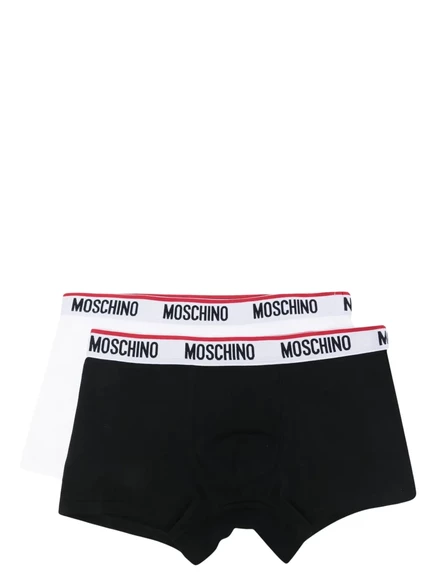 Мужские боксеры Moschino 2 шт с логотипом, черные
