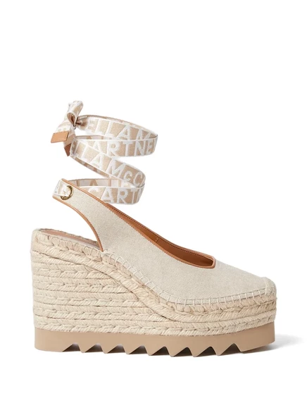 Женские эспадрильи Stella McCartney Gaia, бежевые