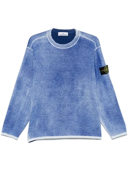 Мужской свитшот Stone Island Compass, сапфировый