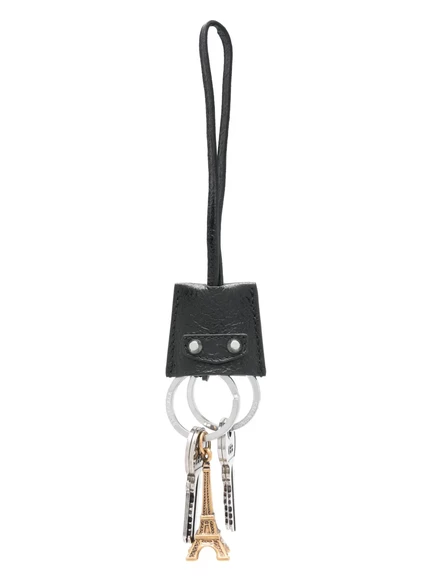 Женский брелок Balenciaga Le City Charm Eiffel, черный