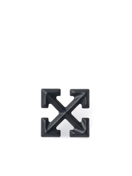 Одиночная серьга с белоснежной стрелкой black