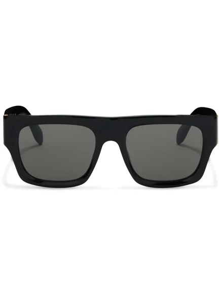 Солнцезащитные очки Palm Angels Eyewear Pixley, квадратная оправа, черные