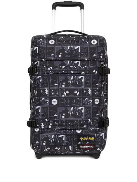 Чемодан Eastpak Transit'r с принтом Pokémon, черный