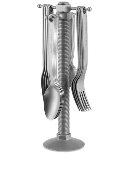 Набор столовых приборов Alessi, 16 предметов, серебристый