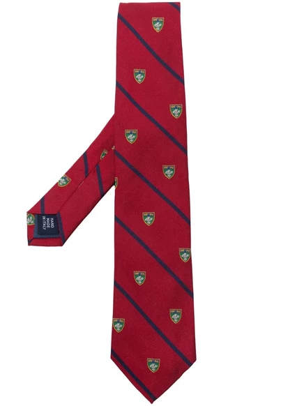 Мужской шелковый галстук Polo Ralph Lauren, красный