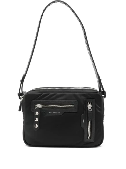 Сумка кросс-боди Anya Hindmarch с заклепками, черная