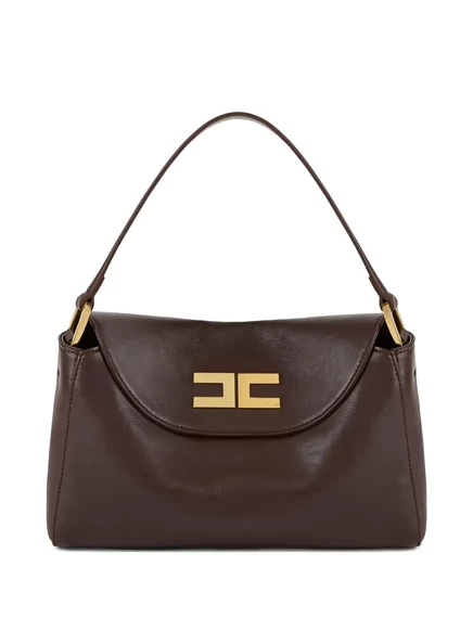 Мини-сумка Elisabetta Franchi Avenue, коричневая