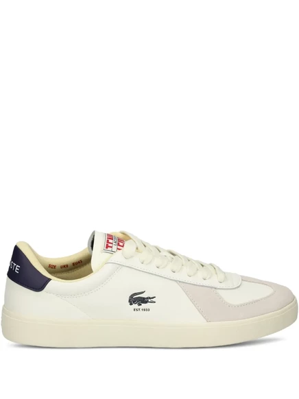 Кроссовки Lacoste на шнуровке с низким верхом white