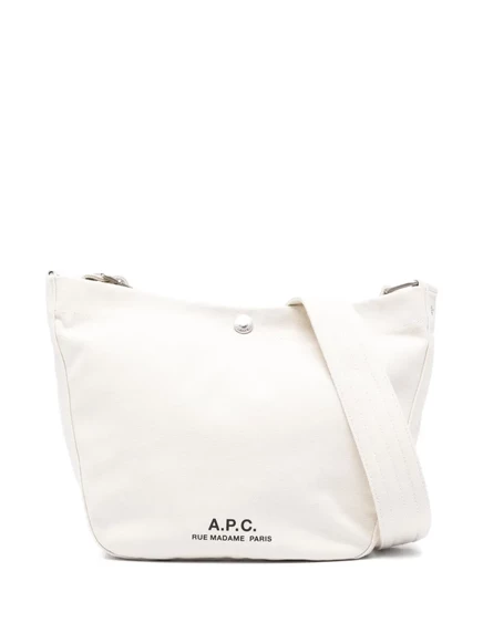 Сумка на плечо A.P.C. Journal, бежевая