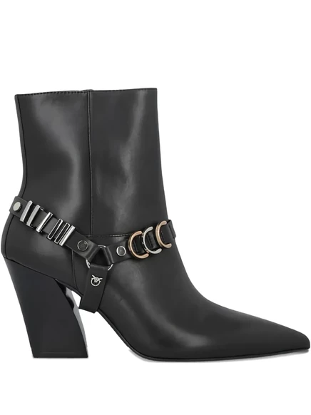 Женские ботильоны PINKO Viola 02 85 мм, черные