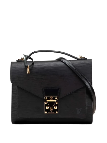 Сумка Epi Monceau 28 от Louis Vuitton, бывшая в употреблении в 2001 году black