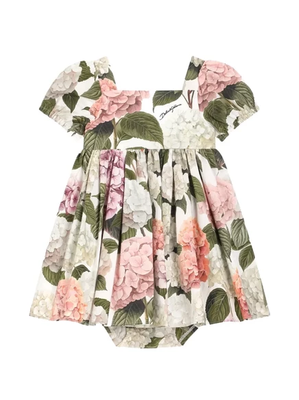 Платье для девочек Dolce & Gabbana Kids, белое
