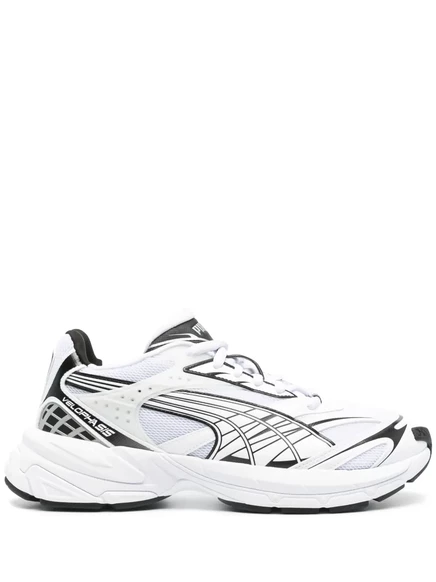 Кроссовки с панелями PUMA Velophasis white