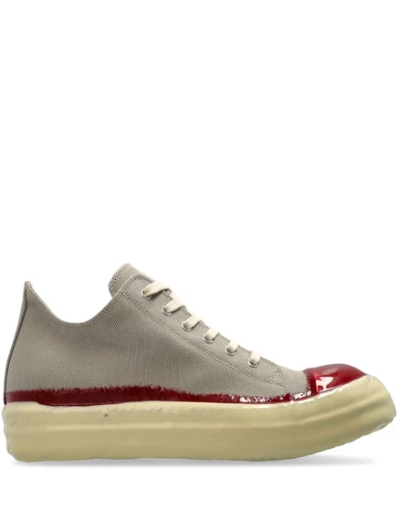 Мужские кеды RICK OWENS DRKSHDW из канваса, серые