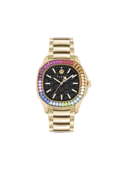 Женские часы Philipp Plein $pectre Chrono Lady 38 мм IP-жёлтое золото