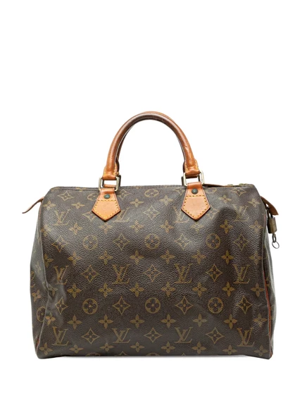 Сумка-бостон Louis Vuitton Speedy 30, коричневая