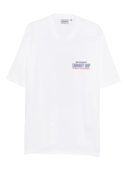 Мужская футболка Carhartt WIP Arcan с логотипом, белая