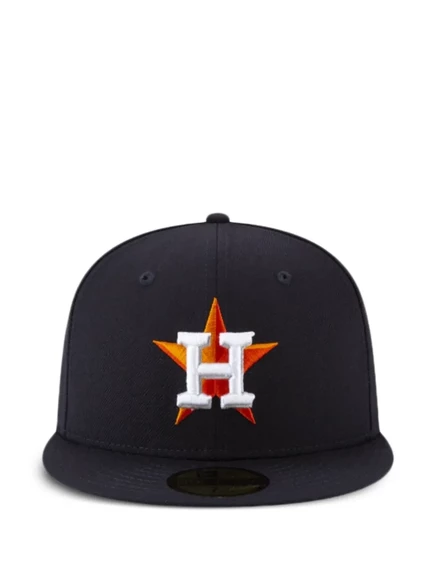 Мужская кепка New Era 59Fifty Houston, темно-синяя