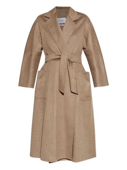 Пальто Max Mara Ludmilla с поясом brown